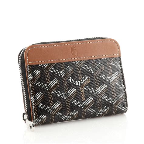 real goyard wallet|goyard wallet zipper.